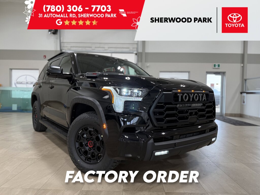 2025 Toyota Sequoia TRD Pro 7-Passenger 4WD | Hybrid | Factory Order