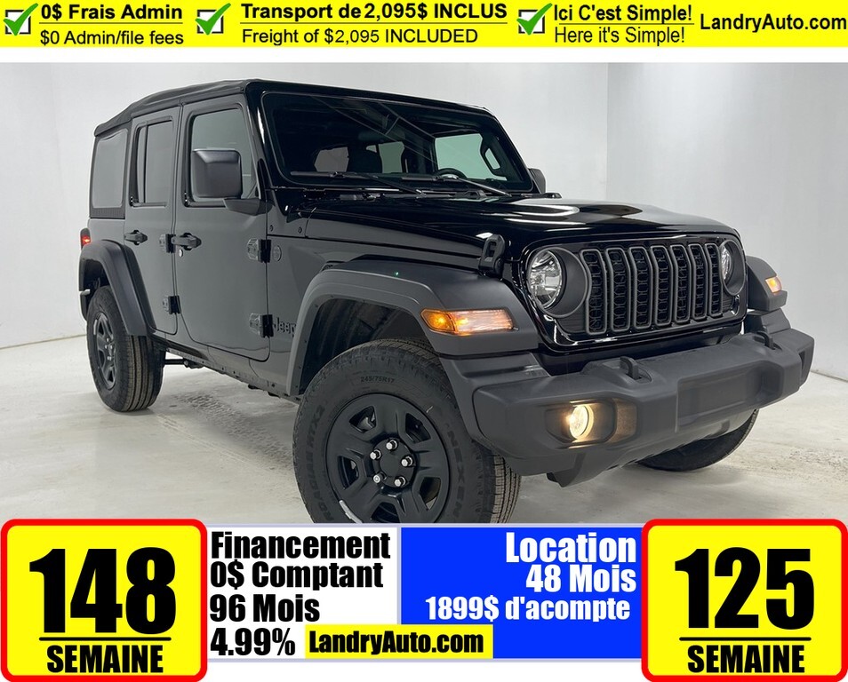 2025 Jeep Wrangler 4-Door Sport