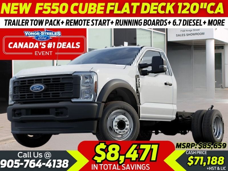 2024 Ford F-Super Duty Chassis Cab F-550 XL