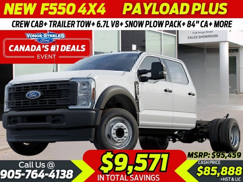 2024 Ford F-Super Duty Chassis Cab F-550 XL