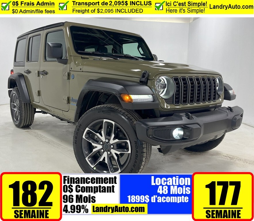 2025 Jeep Wrangler 4xe 4-Door Sport S