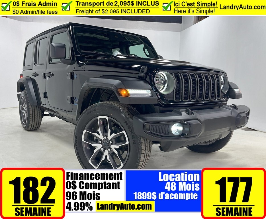 2025 Jeep Wrangler 4xe 4-Door Sport S