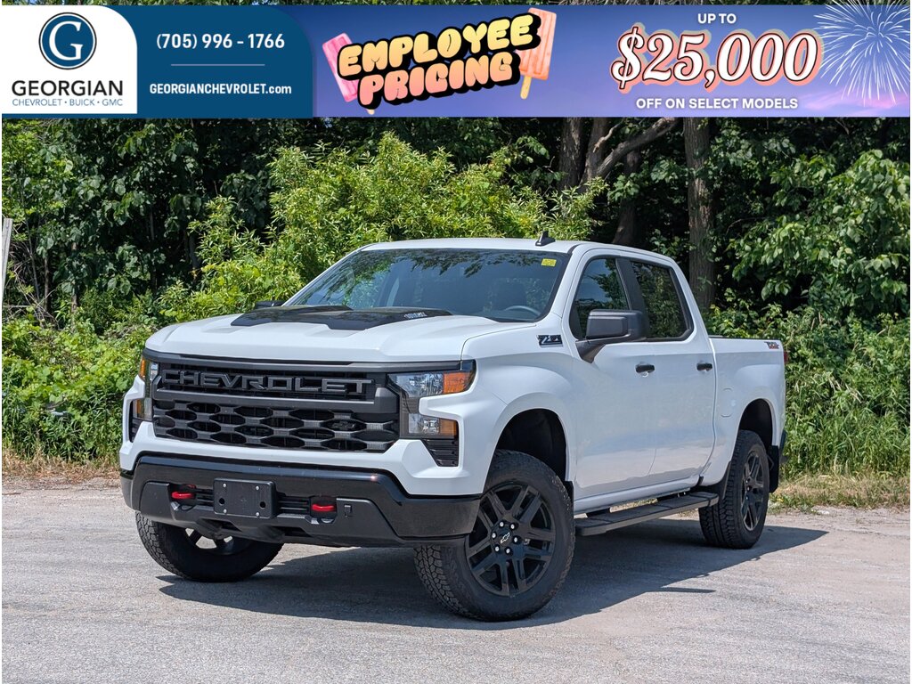 2025 Chevrolet Silverado 1500 Custom Trail Boss- Trailering Pkg - Convenience Pk