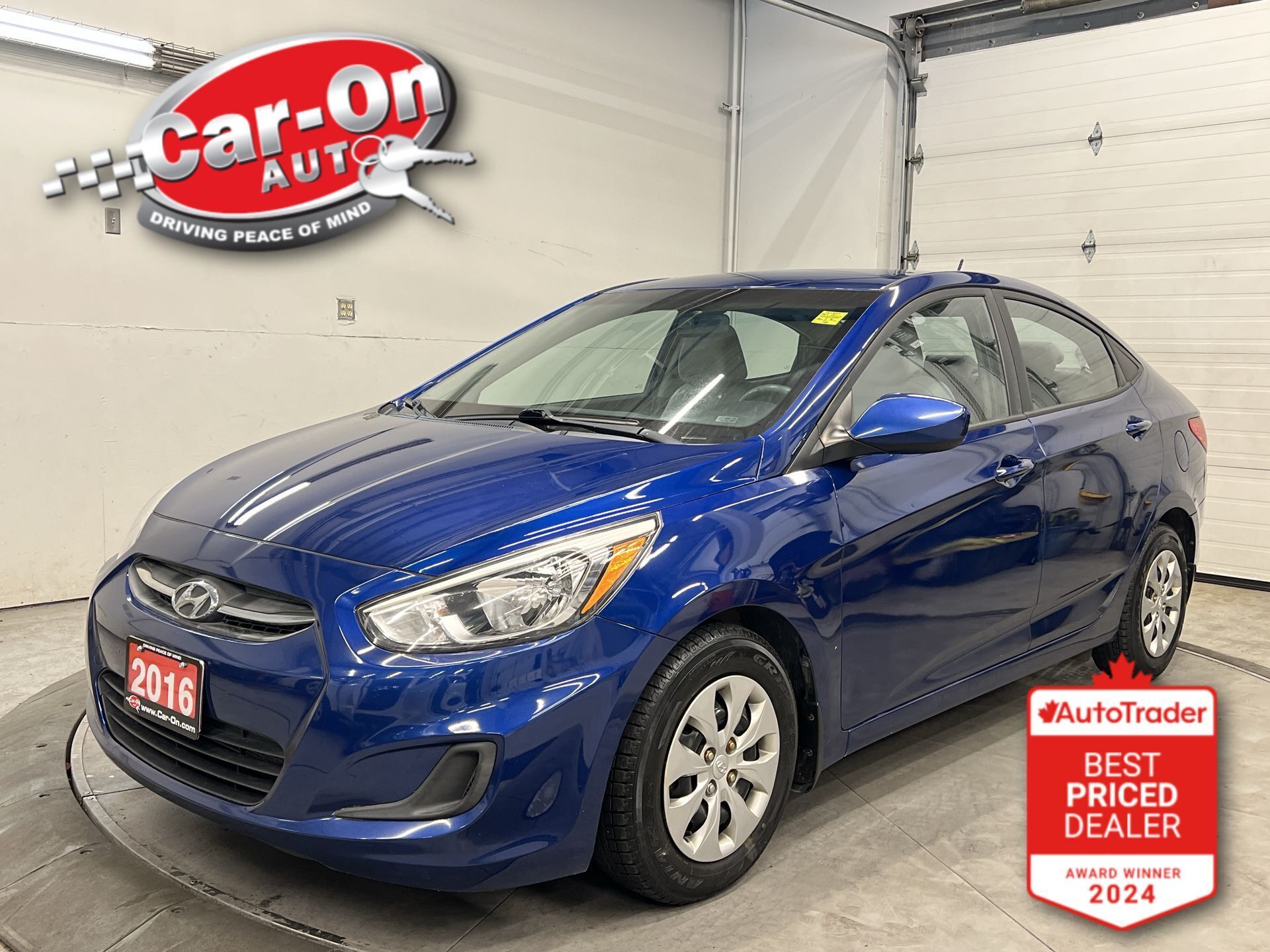2016 Hyundai Accent CERTIFIED| AUTO| LOW KMS| HTD SEATS| A/C