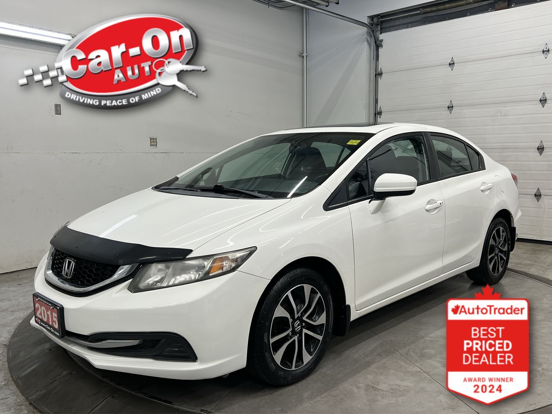2015 Honda Civic EX AUTO| SUNROOF| LOW KMS| HTD SEATS| REAR CAM