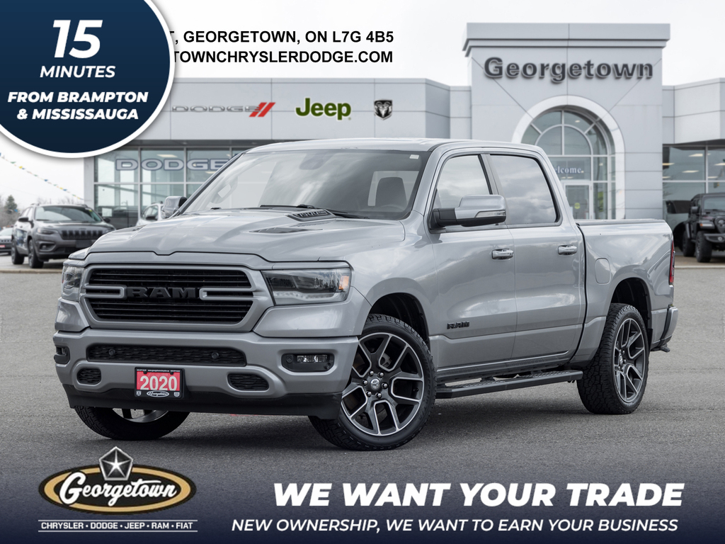 2020 Ram 1500 SPORT | PANO ROOF | 12 " TOUCH SCREEN