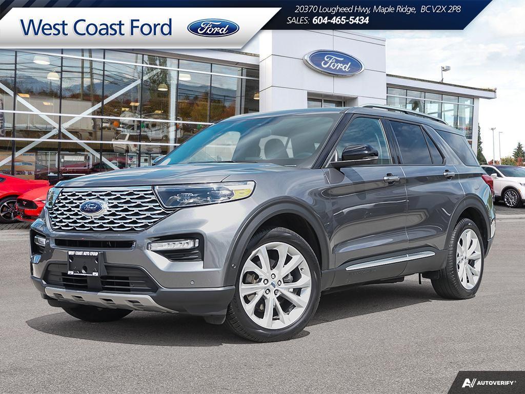 2022 Ford Explorer Platinum 4WD - 2nd Row Captain's Chairs