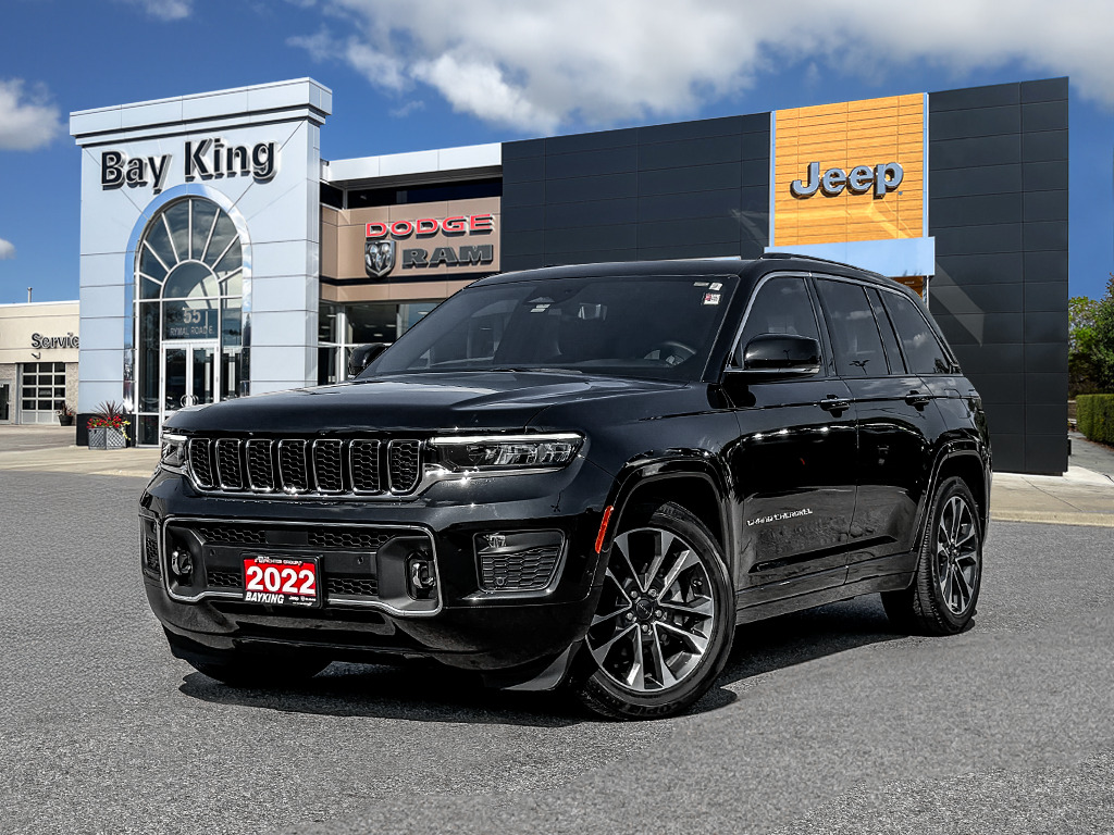 2022 Jeep Grand Cherokee Overland | MASSAGE SEATING | HEATED/VENTED LEATHER