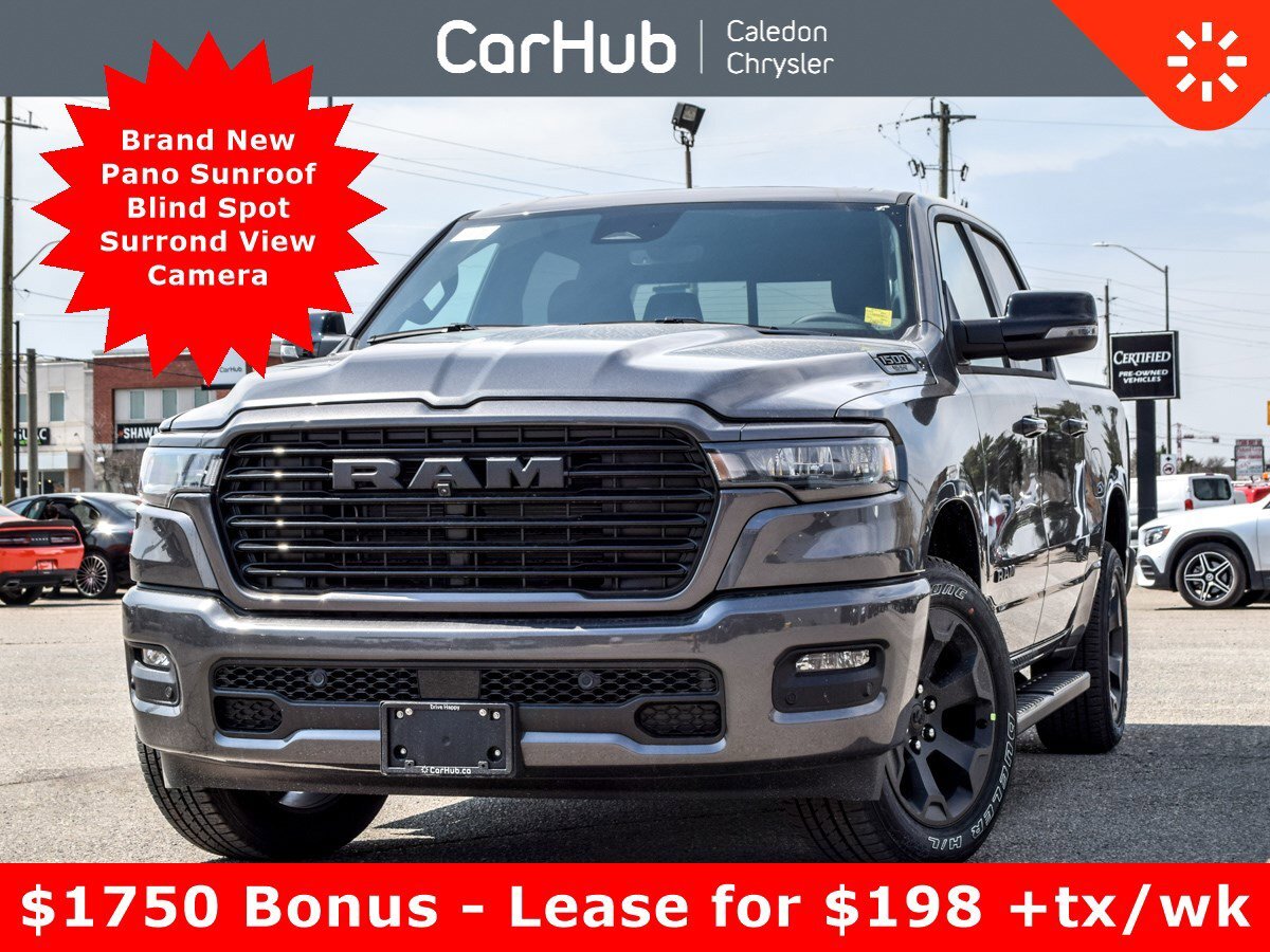 2025 Ram 1500 Sport 4x4 Crew Cab 5'7 Box 12Display Navi  R-Start