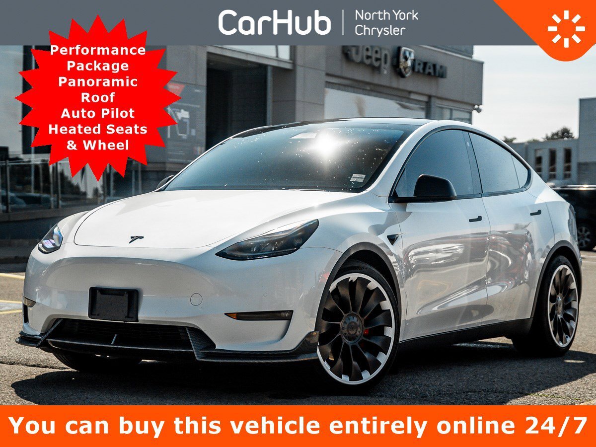 2022 Tesla Model Y Performance AWD Panoroof AutoPilot  Heated Seats &