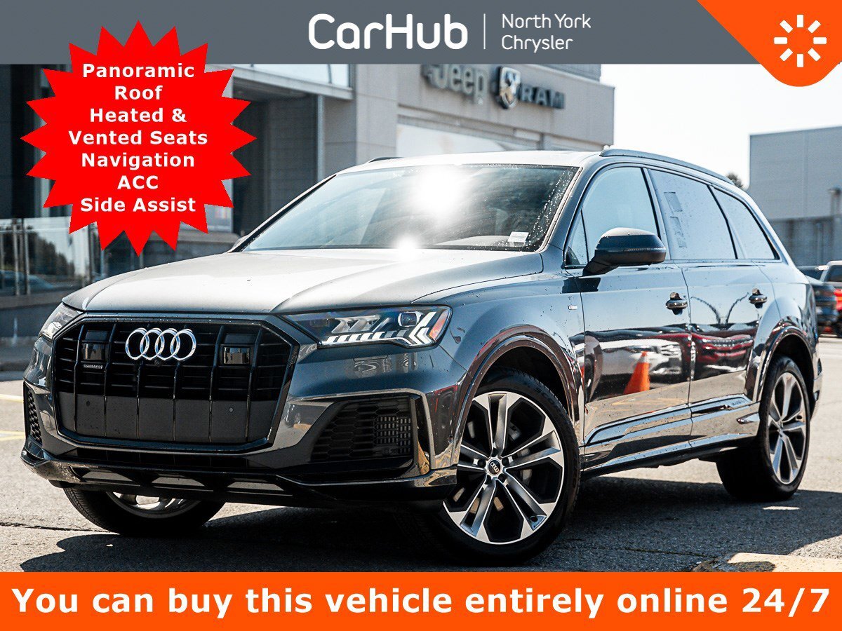 2024 Audi Q7 Progressiv Panoroof Heated & Vented Seats Navigati
