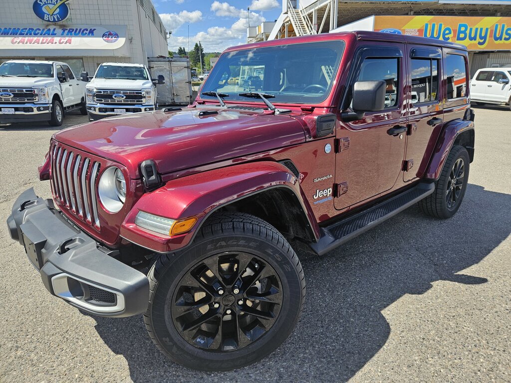 2021 Jeep Wrangler 4xe Unlimited Sahara | Hybrid | Hard Top | Backup Cam