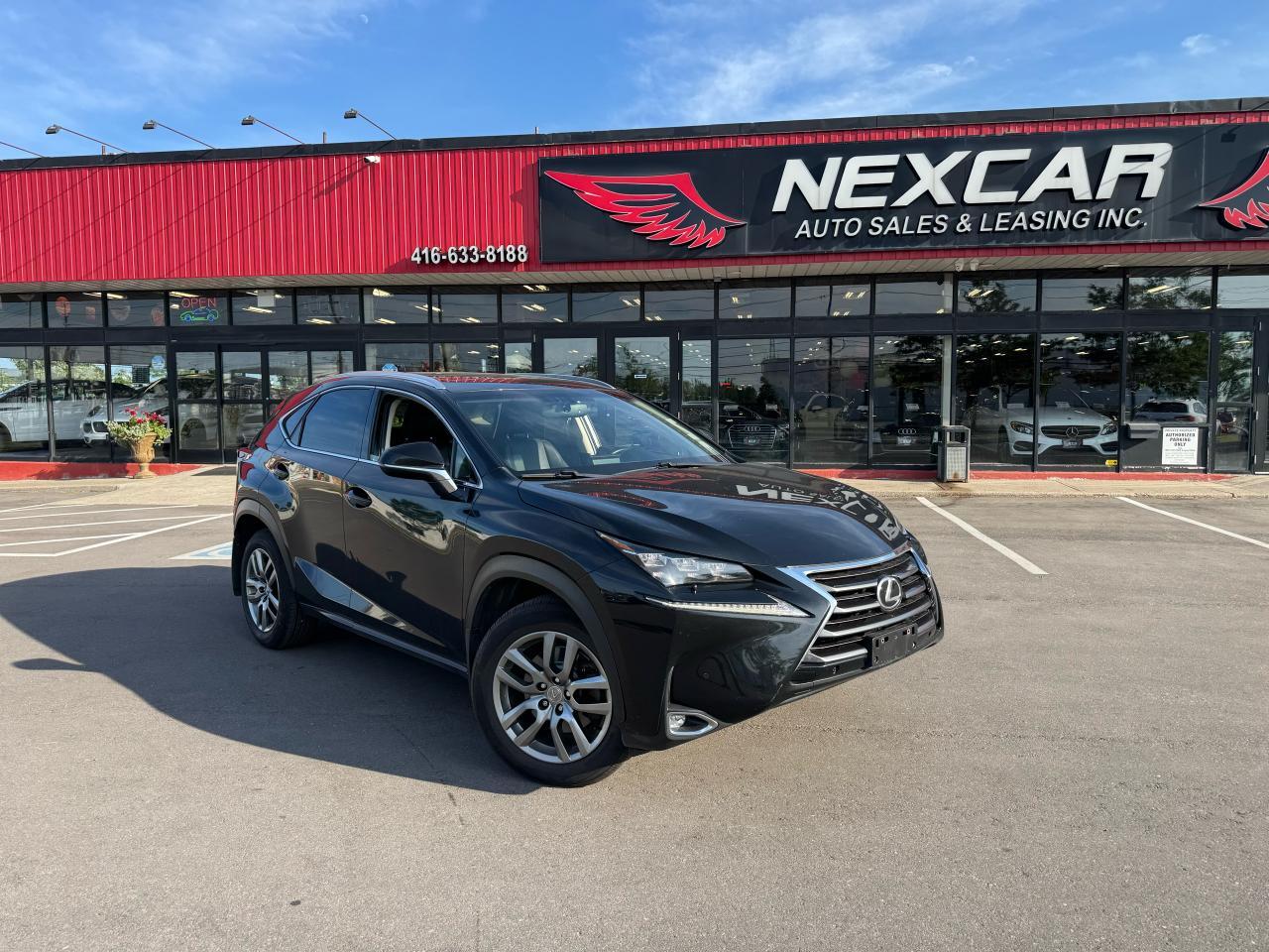 2016 Lexus NX 200t AWD LEATHER NAVI B/SPOT P/TRUNK BACKUP CAMERA