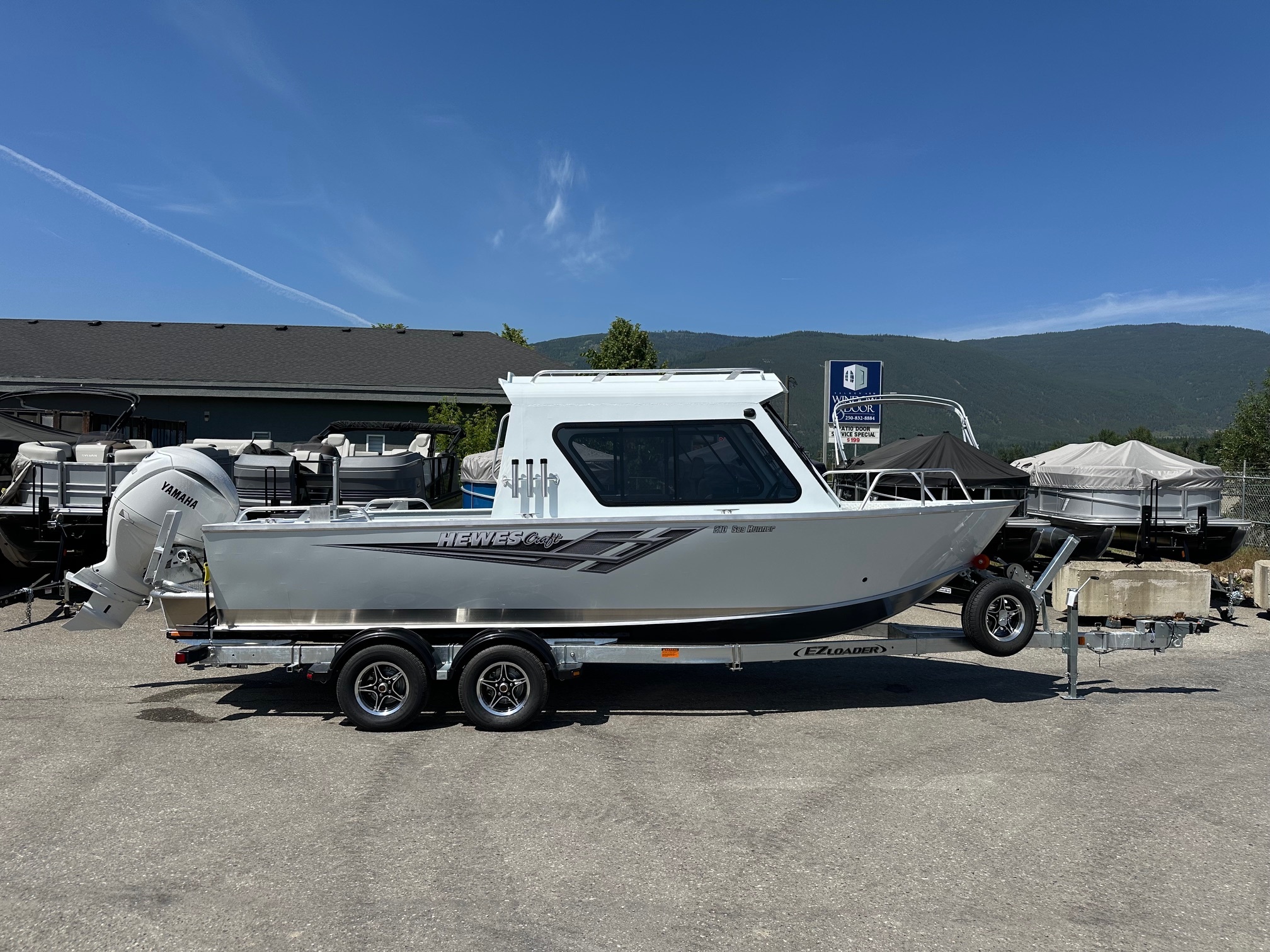 2025 Hewescraft 210 SEARUNNER ET HARDTOP DROP CURTAIN 