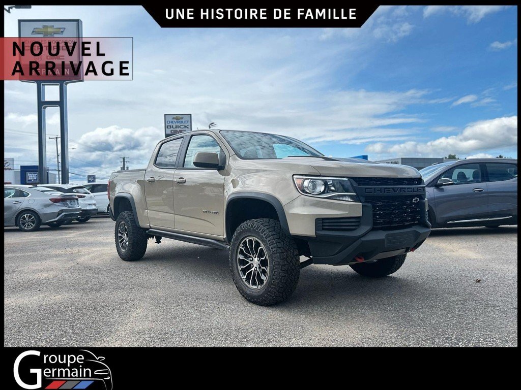 2022 Chevrolet Colorado 4WD CREW CAB Z71 ZR2 | 3.6L | BOITE DE 5 1/2 |