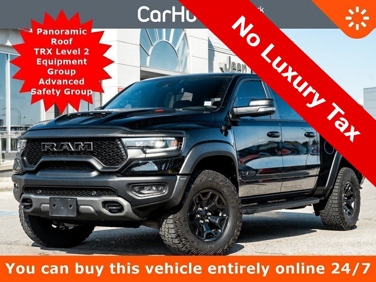 2022 Ram 1500 TRX Panoroof Level 2 Equipment Group Advanced Safe