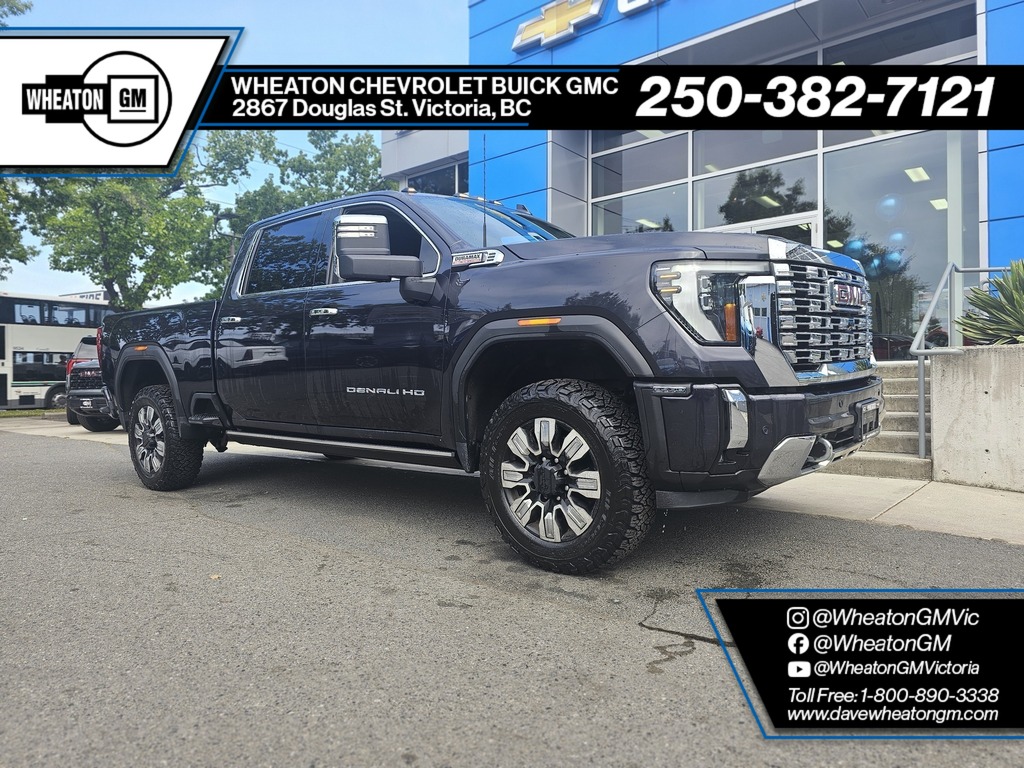 2024 GMC Sierra 3500HD Denali 4WD | CLEAN CARFAX | 6.6L DURAMAX TURBO | L