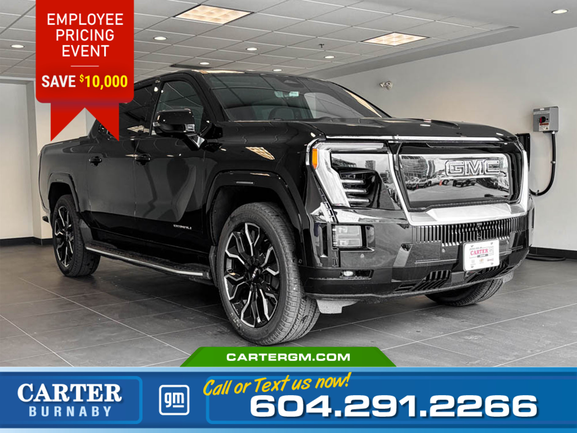 2025 GMC Sierra EV 4WD | SAVE $10,000/628 KM RANGE/LUXURY INTERIOR