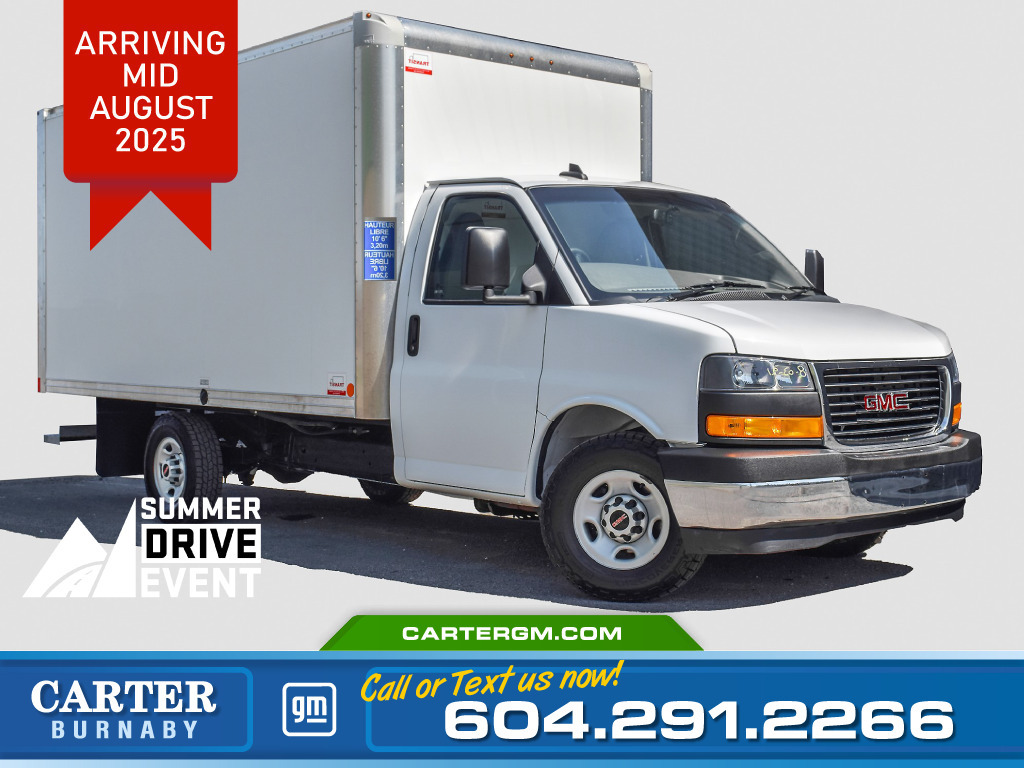 2024 GMC Savana CUTAWAY VAN | Steel Wheels/Air Con/Pwr Windows