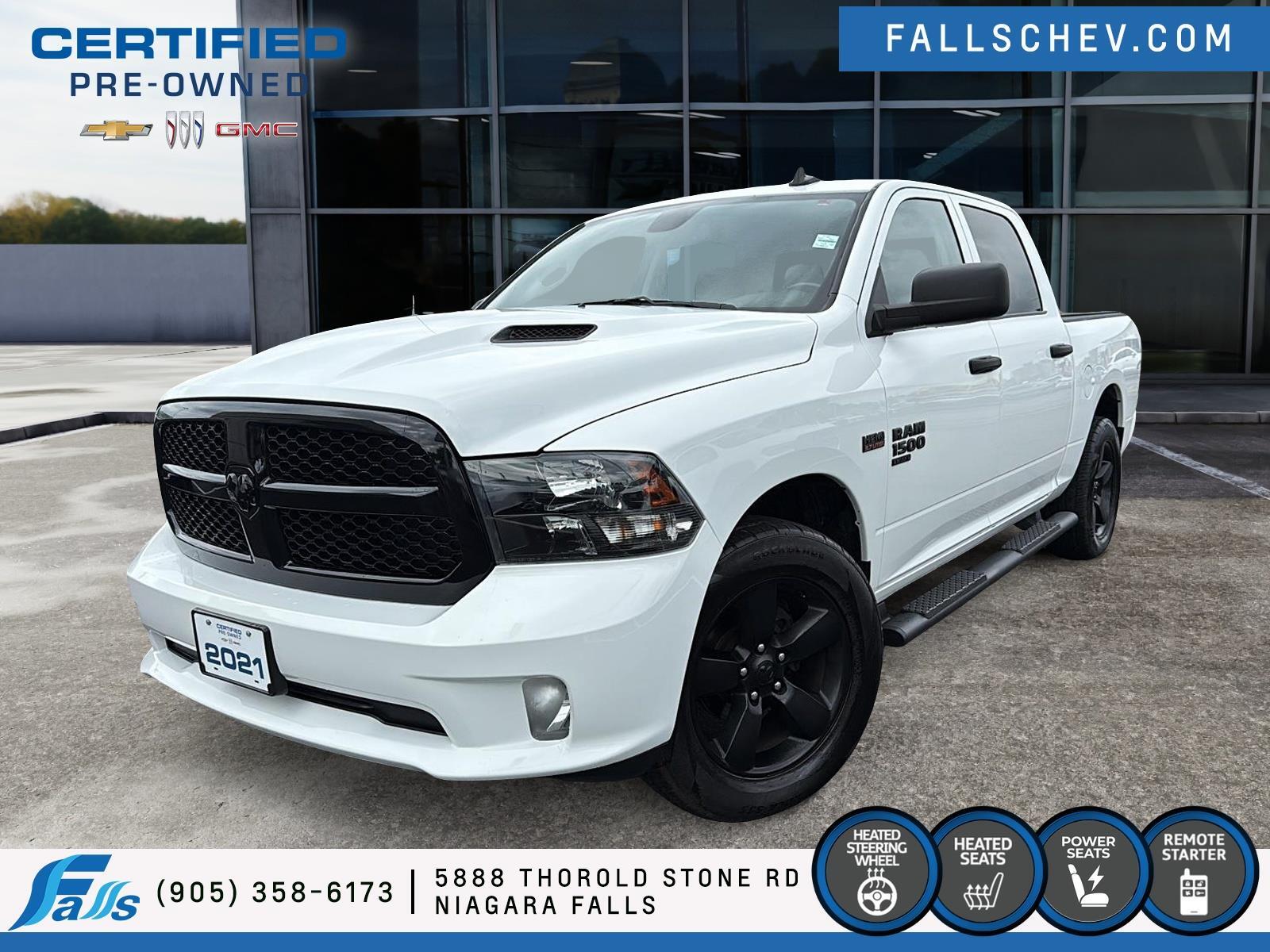 2021 Ram 1500 Classic Tradesman TRADESMAN,R.START,H.SEATS,NIGHT EDITION