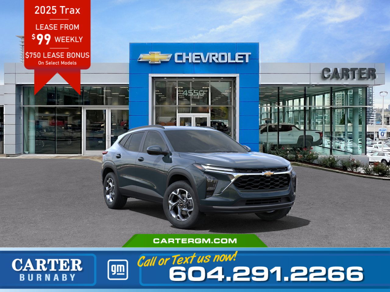 2025 Chevrolet Trax LT | Lease from $99 per week! $750 Lease Bonus!