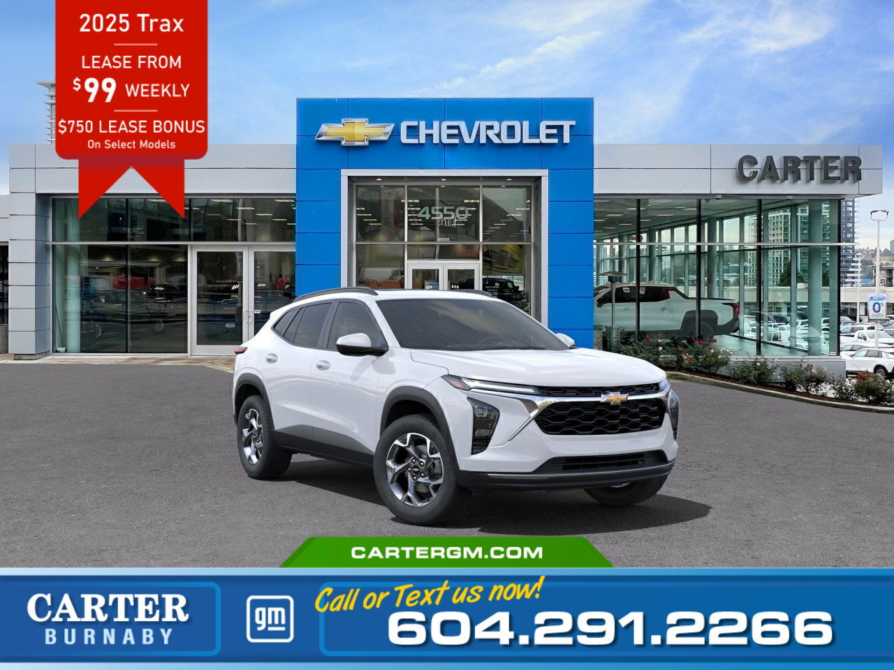 2025 Chevrolet Trax LT | Lease from $99 per week! $750 Lease Bonus!