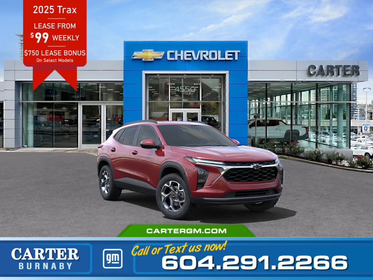2025 Chevrolet Trax LT | Lease From $99 per week! $750 Lease Bonus!