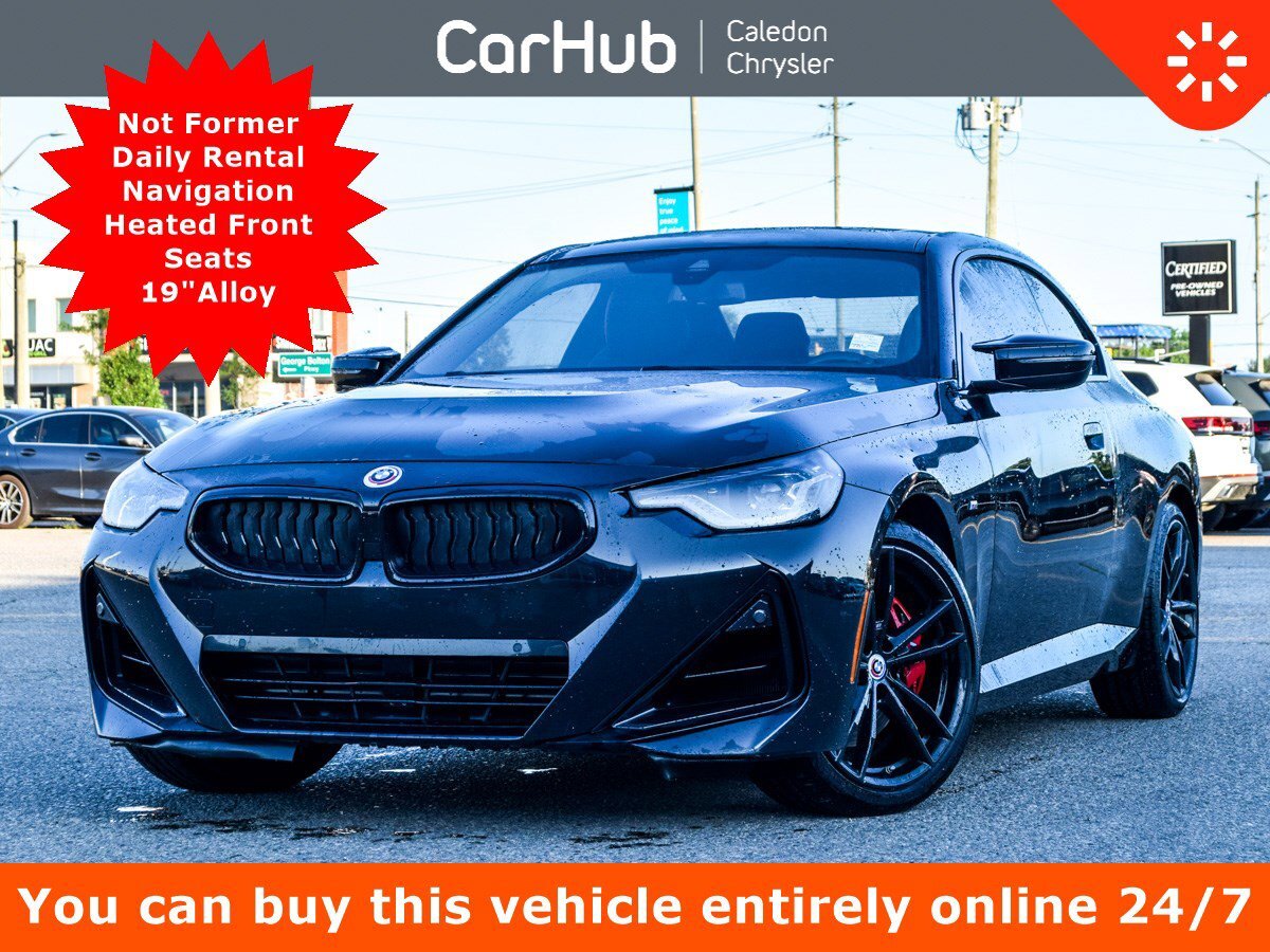 2023 BMW 2 Series M240i xDrive Sunroof BMW Curved Display Blind Spot