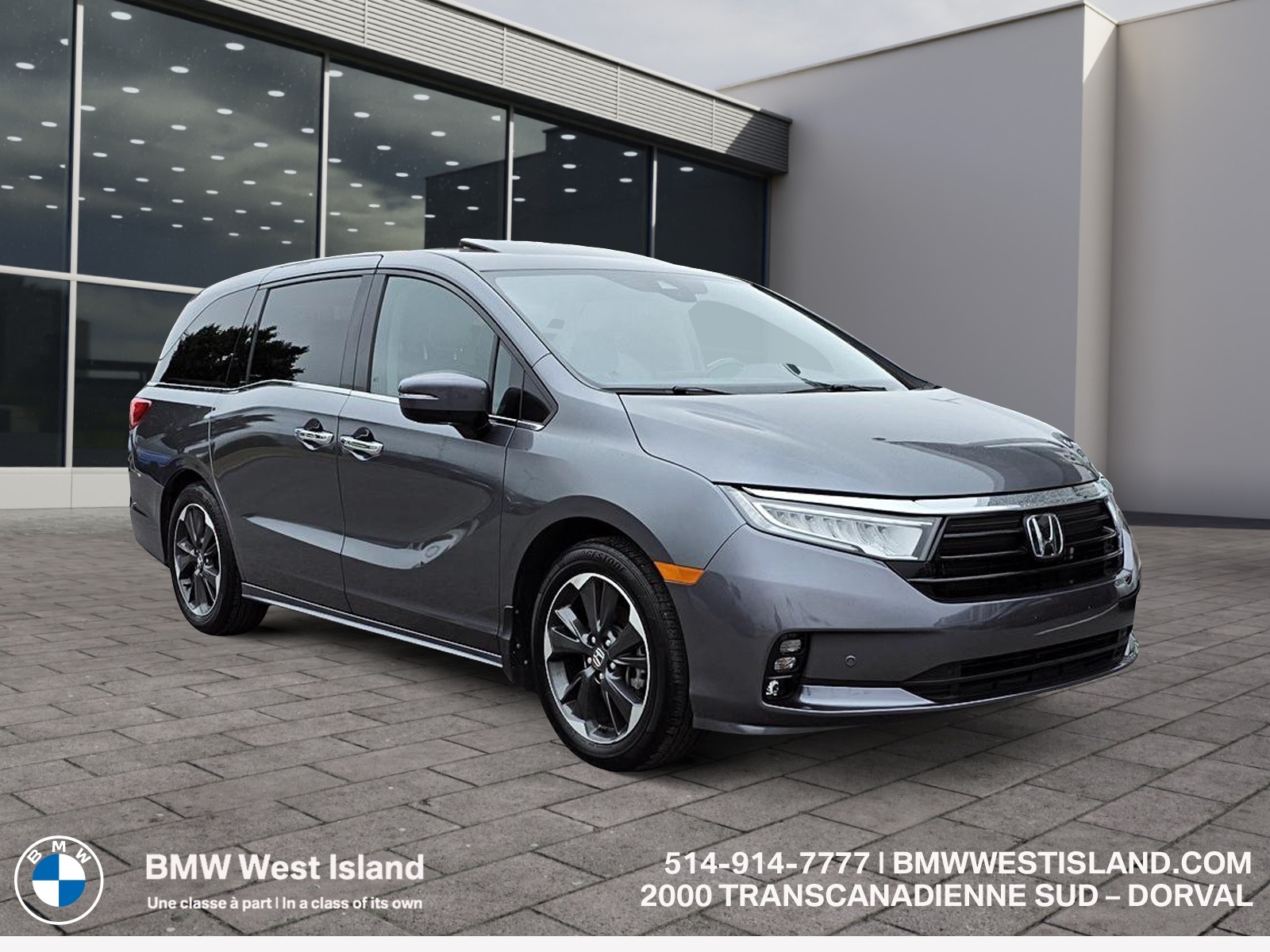 2024 Honda Odyssey Touring - Cuir - Lecteur Blu-Ray - Sièges ventilés