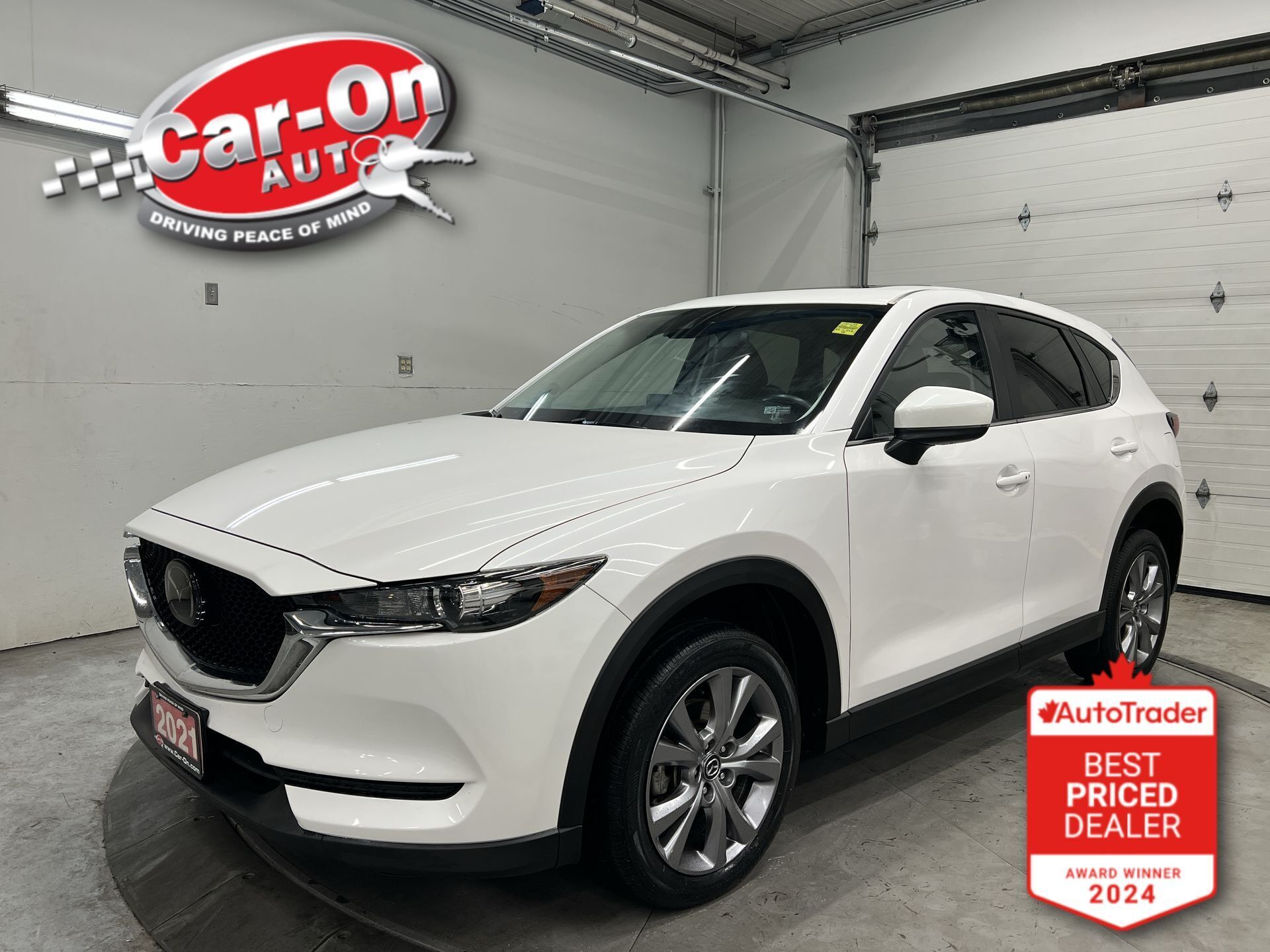 2021 Mazda CX-5 GS AWD| LEATHER| SUNROOF| ONLY 46,000KMS|HTD SEATS