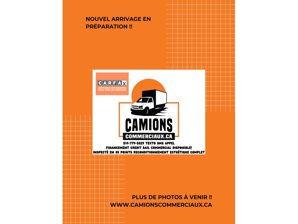 2020 Ford Transit T-350 CUBE 16 PIEDS PAS DE BALANCE PAS INSPECTION