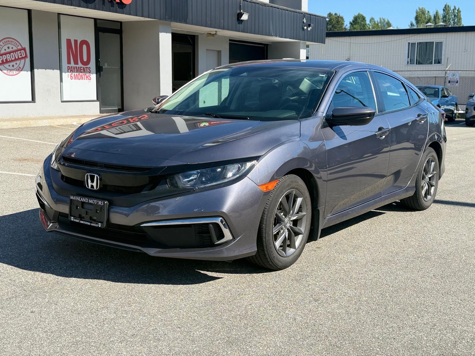 2020 Honda Civic Sedan *SUMMER SPECIAL*EX CVT -Ltd Avail-/SUNROOF/REARVIE