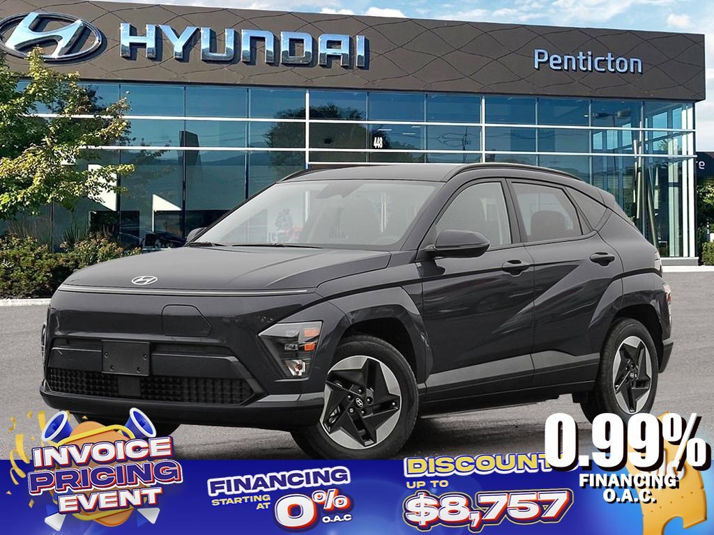 2025 Hyundai Kona Electric Preferred w/Trend Package | LEATHER SEATS |(INCOMI