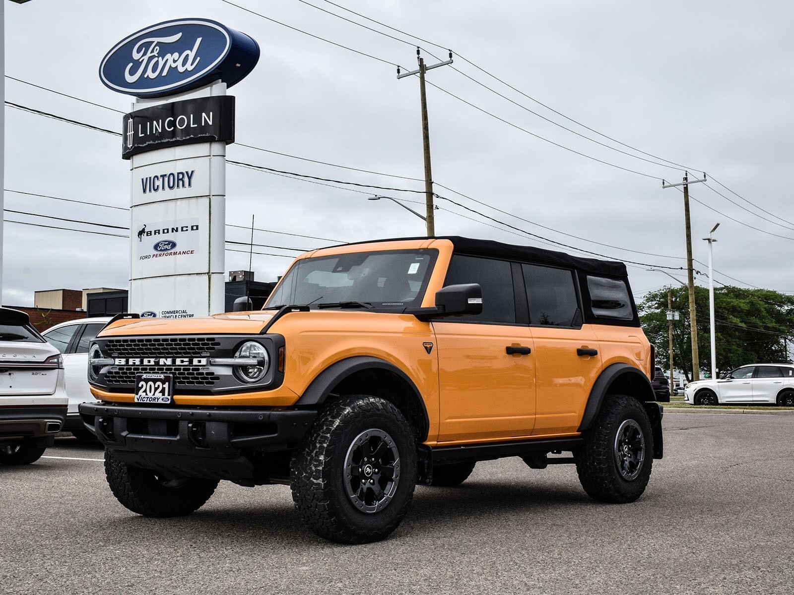 2021 Ford Bronco Badlands Manual | ACC + Lane Keeping Aid |