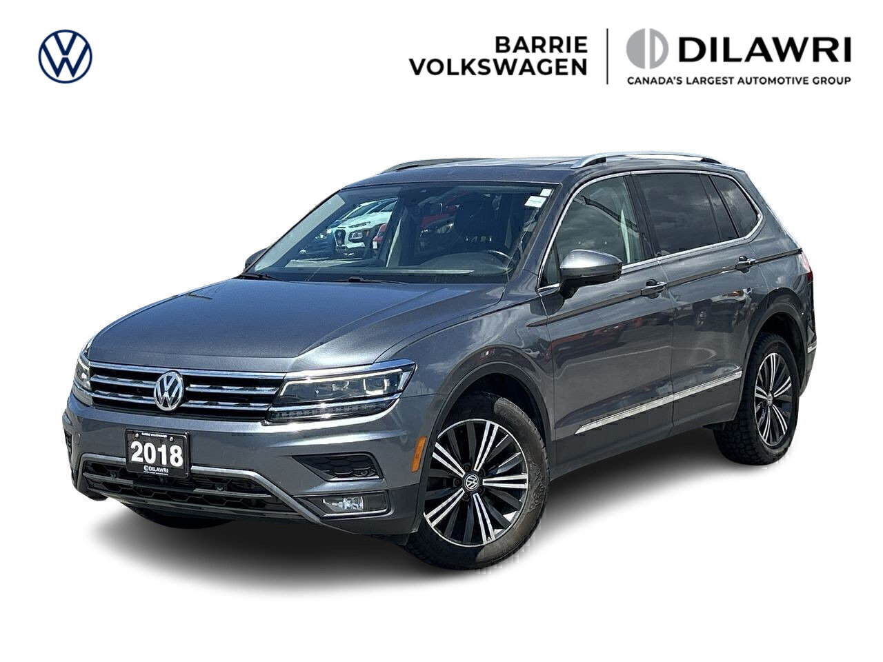 2018 Volkswagen Tiguan Highline 2.0T AWD PANORAMIC SUNROOF | HEATED FRONT