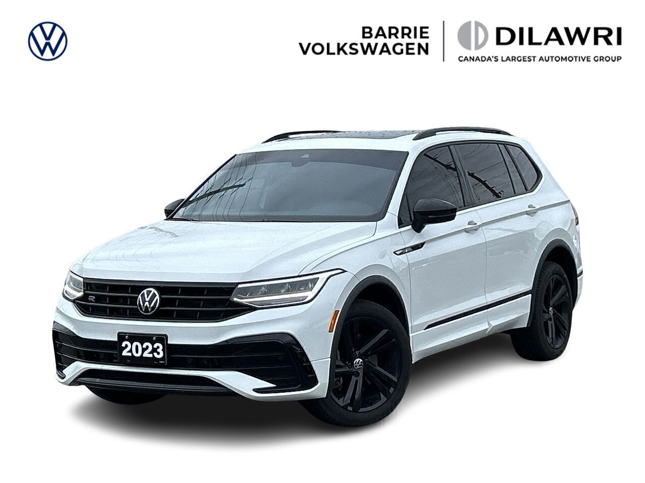 2023 Volkswagen Tiguan Comfortline R-Line Black Ed. 2.0T AWD SUNROOF | HE