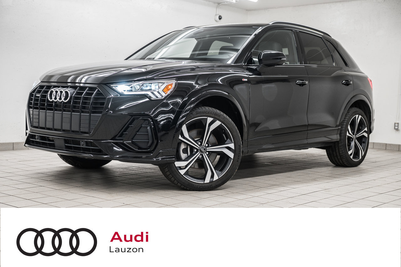 2024 Audi Q3 TECHNIK S-LINE BLACK OPTICS, 20PCS