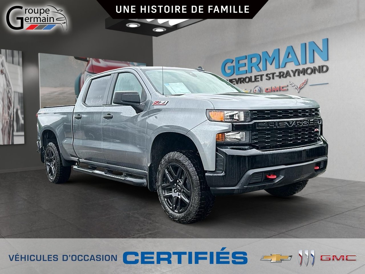 2021 Chevrolet Silverado 1500 4WD CREW CAB TRAIL BOSS | 5.3L | BOITE DE 6 1/2 |