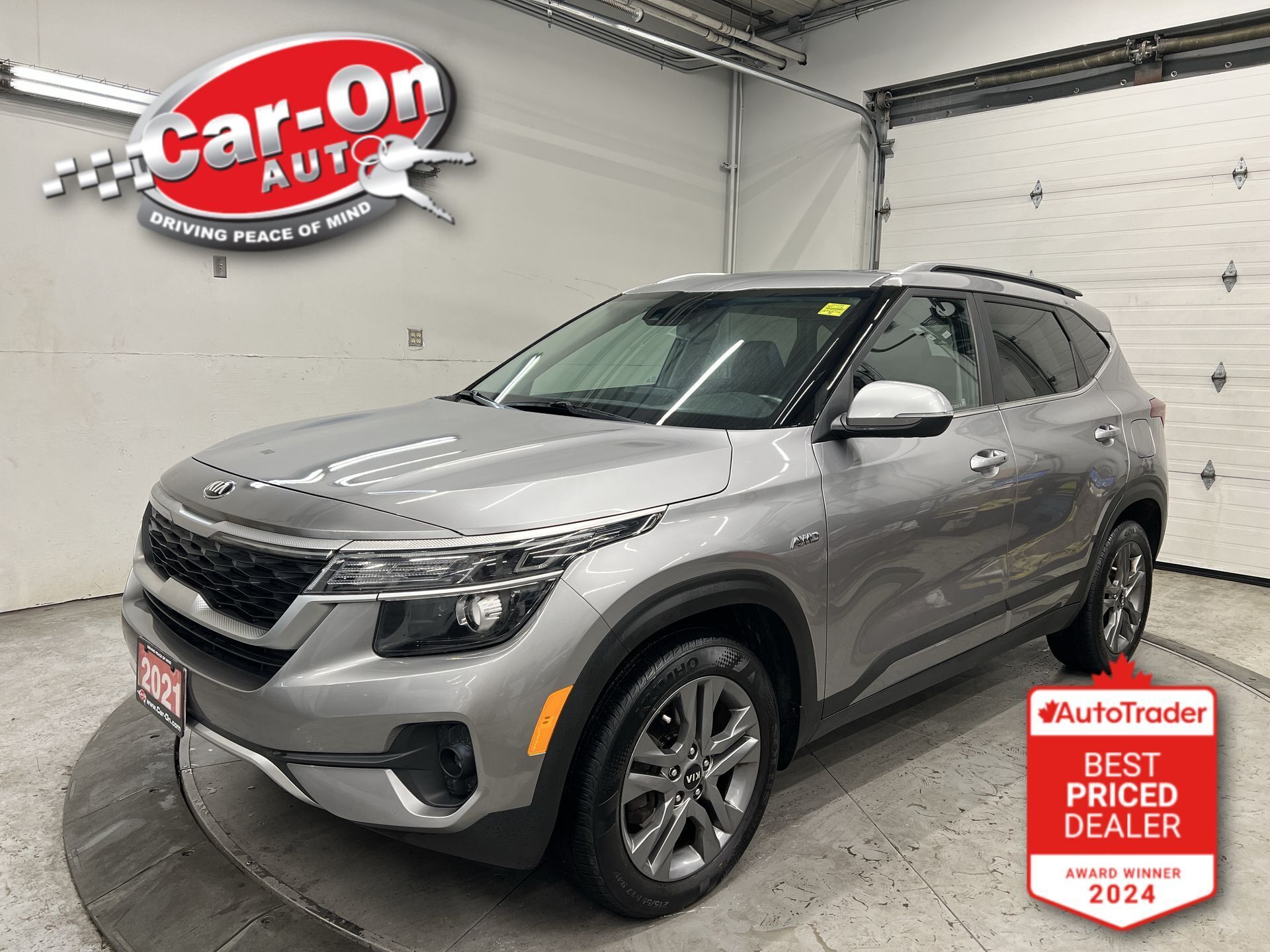 2021 Kia Seltos EX AWD | HEATED LEATHER | SUNROOF | REMOTE START