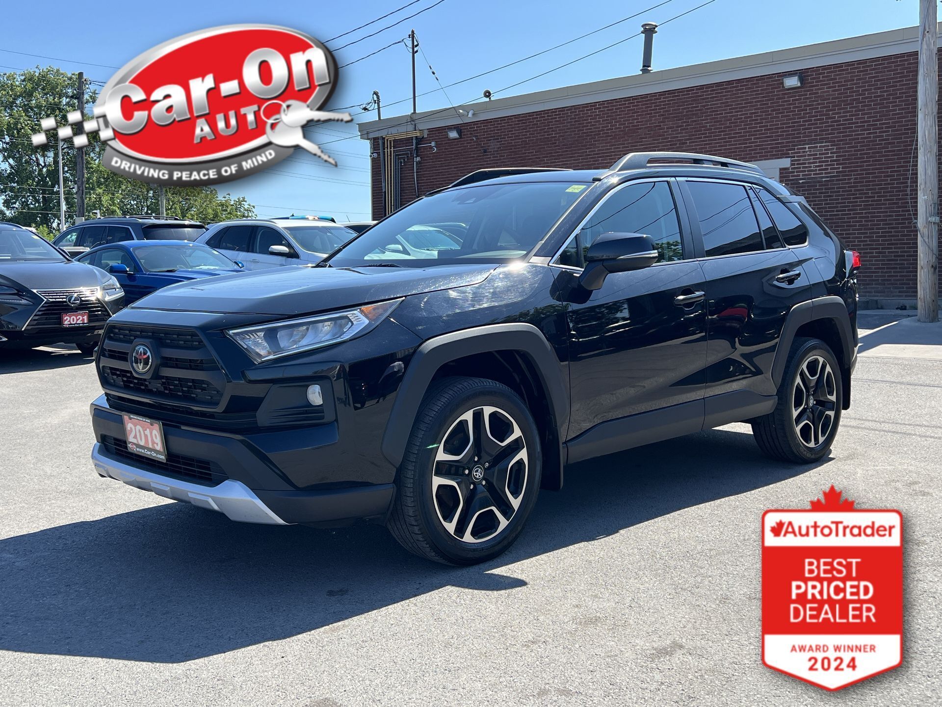 2019 Toyota RAV4 TRAIL AWD | HTD LEATHER | SUNROOF | CARPLAY