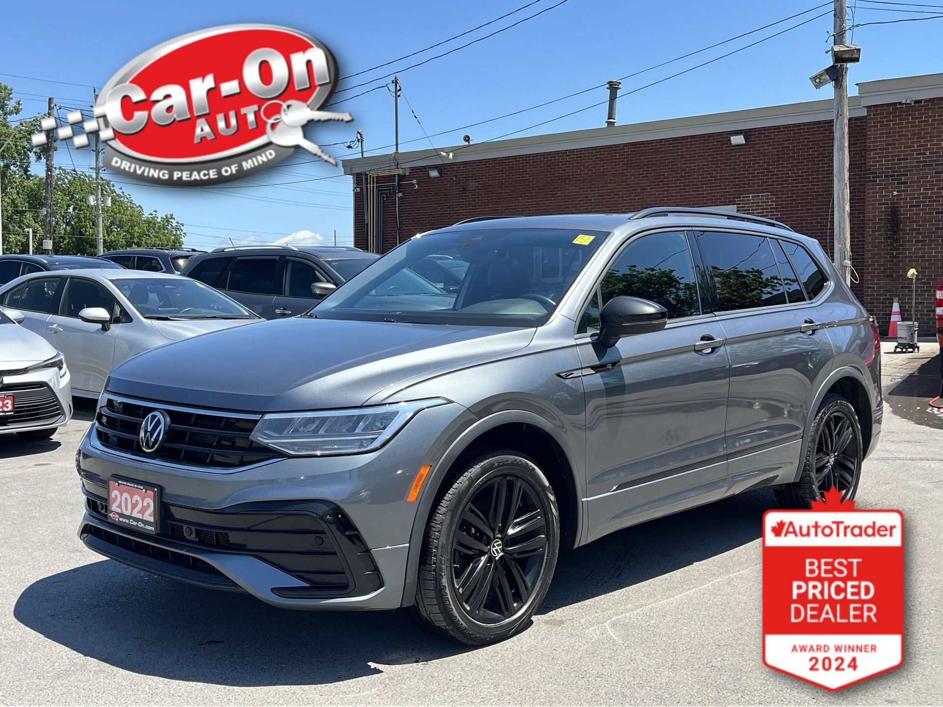 2022 Volkswagen Tiguan COMFORTLINE R-LINE AWD| HTD LEATHER| PANO ROOF|