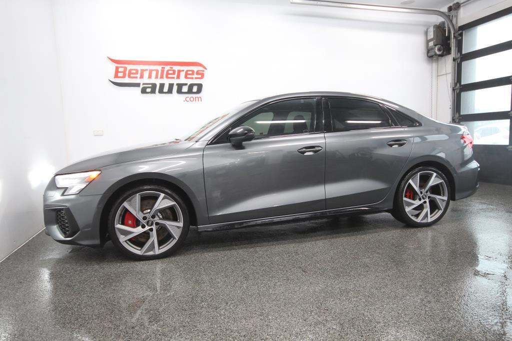 2023 Audi S3 PROGRESSIVE / BLACK OPTIC / 2.0 TFSI / QUATTRO