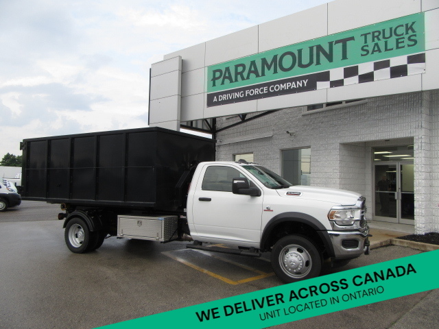 2024 Dodge RAM 5500 DIESEL REG CAB 4X4 WITH NEW STELLAR HOOK LIFT