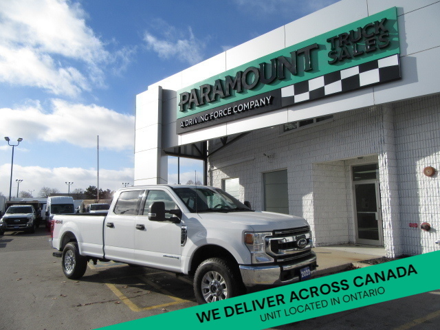 2022 Ford F-250 DIESEL CREW CAB XLT TRIM 4X4 WITH  8 FT LONG BOX