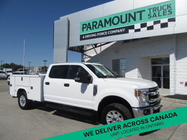 2022 Ford F-350 GAS CREW CAB 4X4 WITH NEW SERVICE / UTILITY BODY