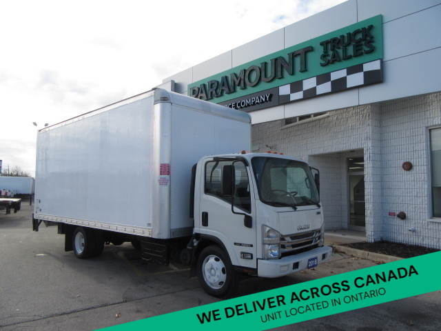 2021 Isuzu NRR 20 FT DIESEL ALUMINUM BOX POWER LIFT GATE