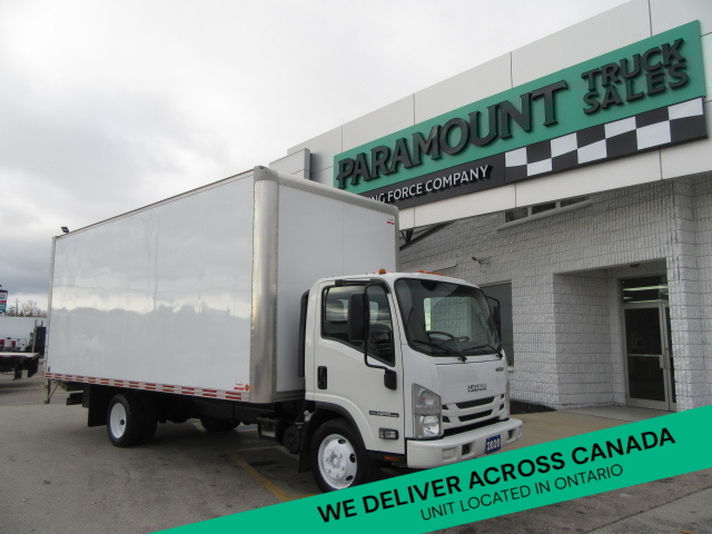 2020 Isuzu NPR-HD 20FT GAS ALUMINUM BOX POWERLIFT & RAMP