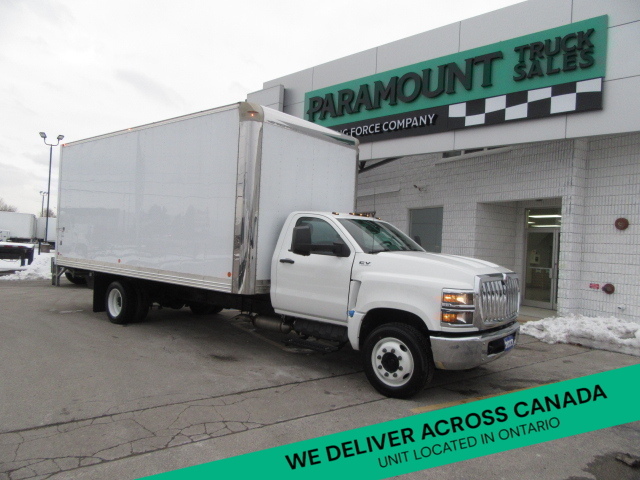 2021 International CV DIESEL 20 FT ALUMINUM BOX & POWER LIFTGATE