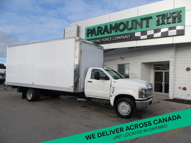 2021 International CV DIESEL 20 FT ALUMINUM BOX & POWER LIFTGATE