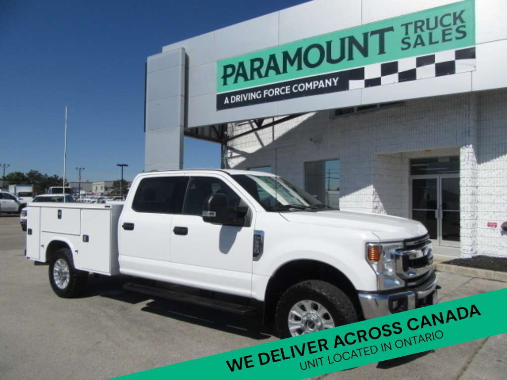 2022 Ford F-350 GAS CREW CAB 4X4 WITH NEW SERVICE / UTILITY BODY